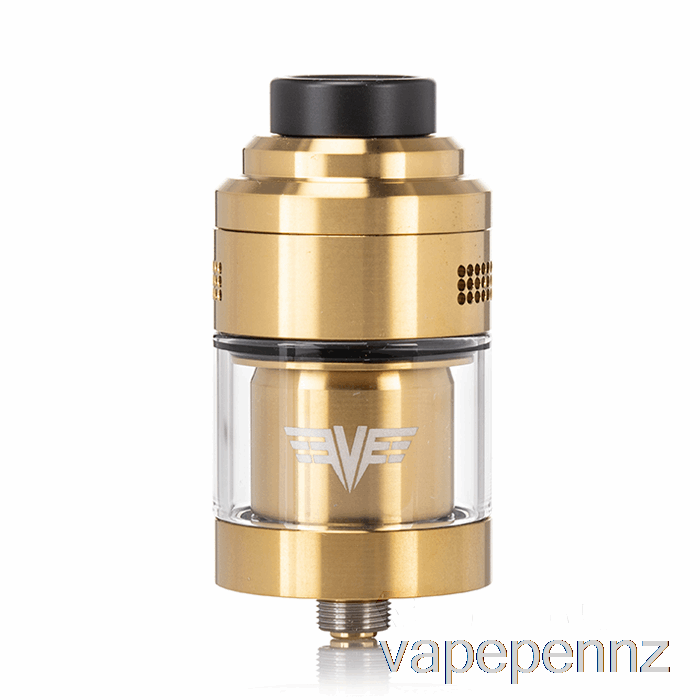 Vaperz Cloud Valkyrie Mini 25mm RTA Gold VAPE NZ